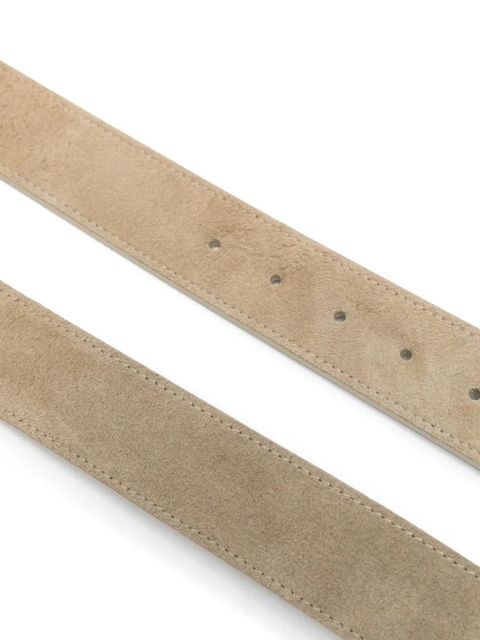 TOTEME swirl suede belt - Neutrals - zdjęcie produktu nr 2