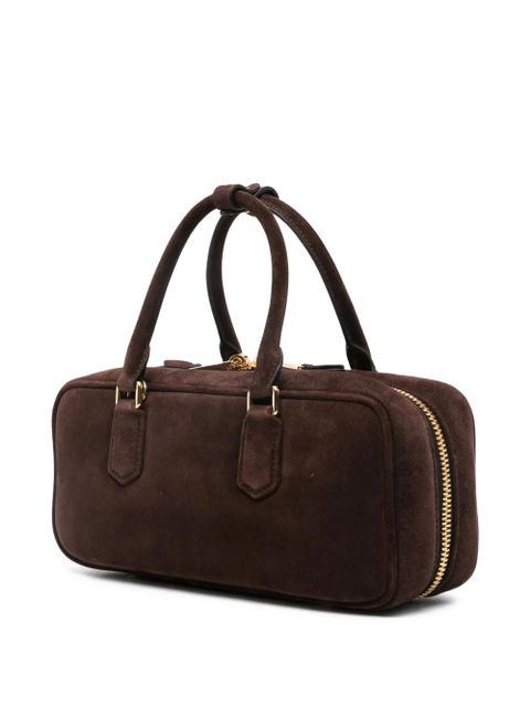 Miu Miu top-handle zip-fastening tote bag - Brown