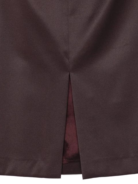 OUR LEGACY Siren front-split skirt - Purple