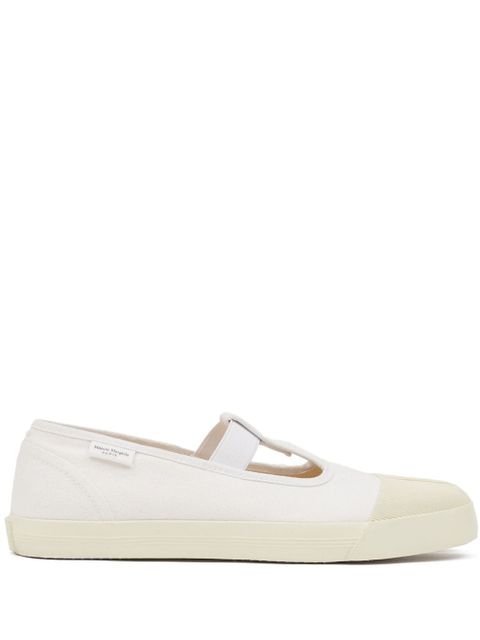 Maison Margiela On The Deck Tabi ballerina shoes - White - zdjęcie produktu nr 1