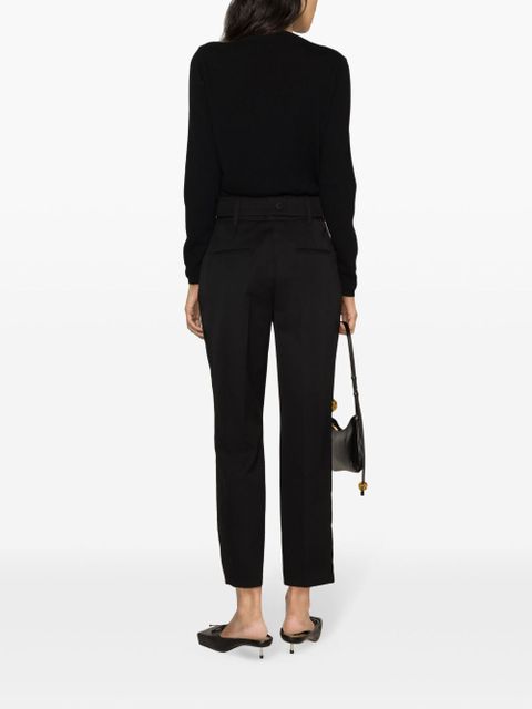 Jacquemus Le Pantalon Court cropped trousers - Black