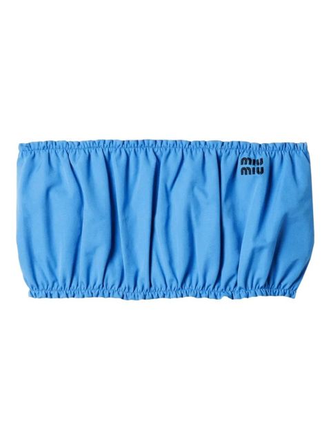Miu Miu logo top - Blue - zdjęcie produktu nr 1