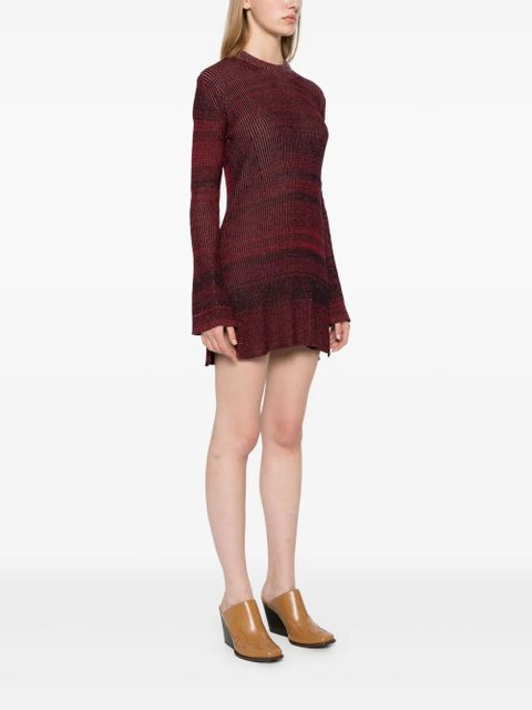 Golden Goose Meret knitted mini dress - Red