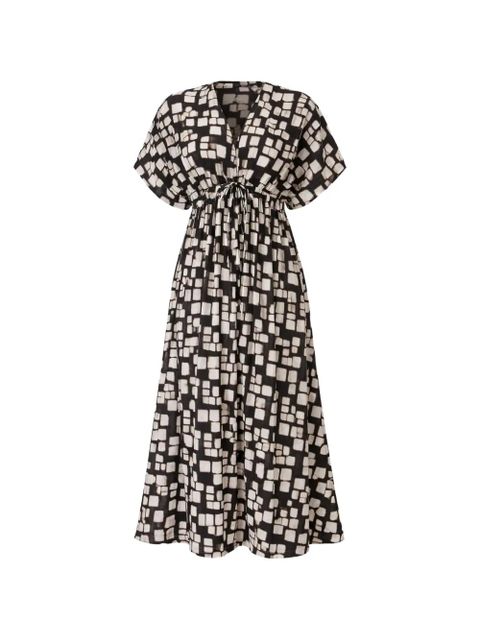 Max Mara printed day dress - Black - zdjęcie produktu nr 1