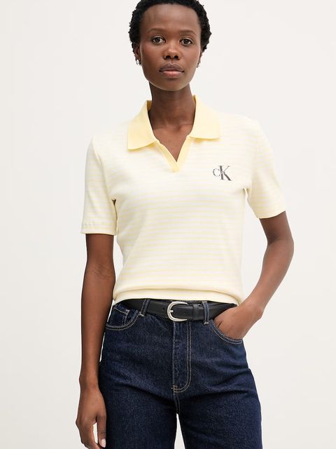 Calvin Klein Jeans polo damskie - zdjęcie produktu nr 2