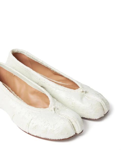 Maison Margiela Tabi ballet flats - White
