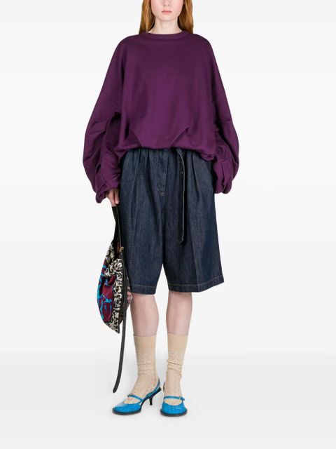 DRIES VAN NOTEN graphic-print shoulder bag - Red - zdjęcie produktu nr 2