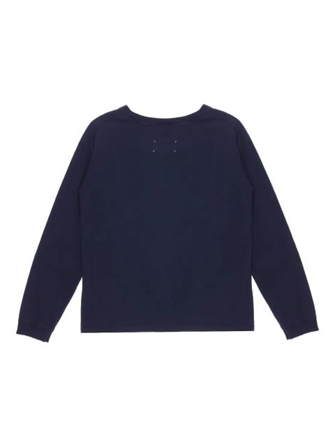 Maison Margiela Bingo long-sleeve T-shirt - Blue