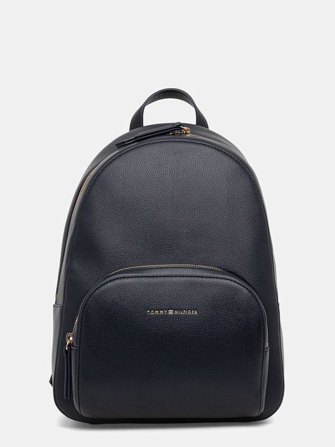 Tommy Hilfiger plecak damski kolor granatowy mały gładki AW0AW18118 - zdjęcie produktu nr 1