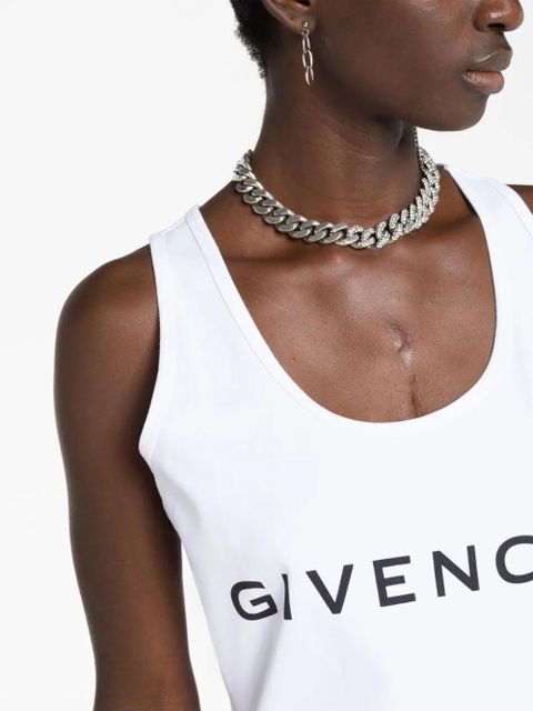 Givenchy logo-print tank top - White - zdjęcie produktu nr 2