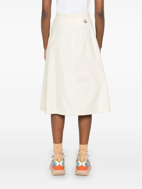Moncler buttoned-up midi skirt - Neutrals