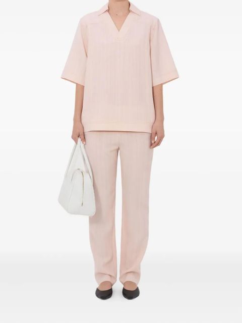 LouLou de Saison Ermo open neck top - Pink - zdjęcie produktu nr 2