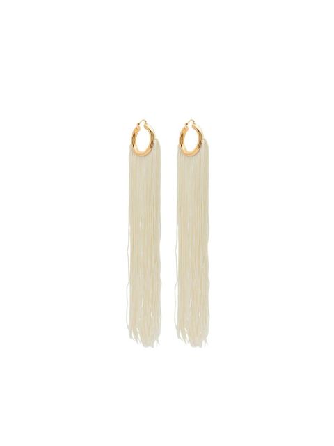 Jil Sander hoops fringe earrings - Gold - zdjęcie produktu nr 1