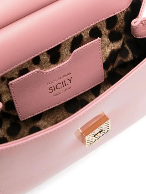 Dolce & Gabbana small Sicily tote bag - Pink - zdjęcie produktu nr 2