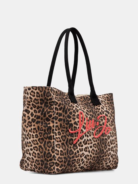 Liu Jo torebka shopper damska bawełniana - zdjęcie produktu nr 1