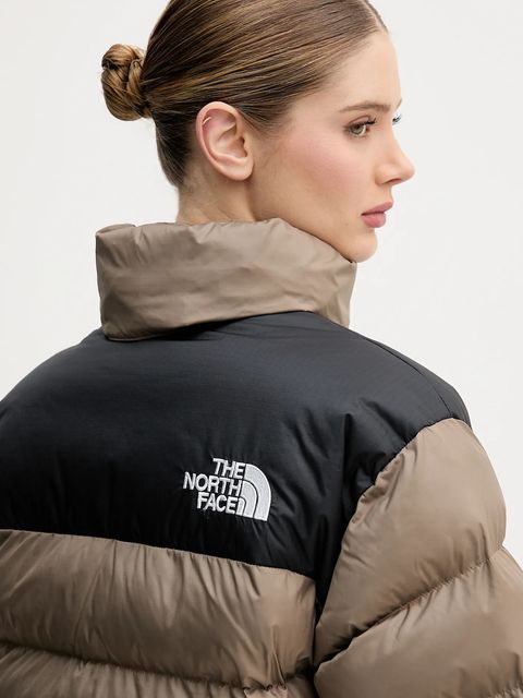The North Face kurtka Limbara Insulated kolor brązowy zimowa NF0A8DZXBOW1