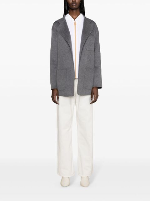 TOTEME notched-lapels mélange jacket - Grey - zdjęcie produktu nr 2