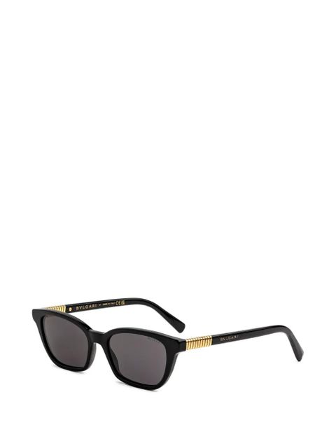 Bvlgari rectangle-frame sunglasses - Black - zdjęcie produktu nr 2