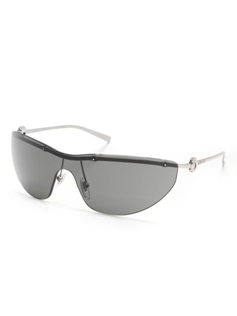 Gucci Eyewear shield-frame sunglasses - Silver - zdjęcie produktu nr 2