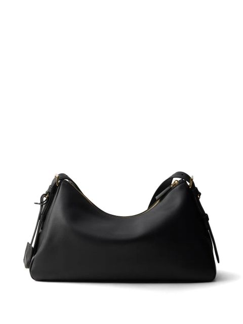 Prada large Aimée shoulder bag - Black