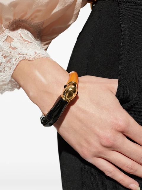 Chloé Tropicus toucan-motif cuff bracelet - Gold