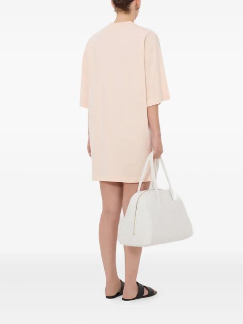 LouLou de Saison Ayaz Lds crew neck mini dress - Neutrals