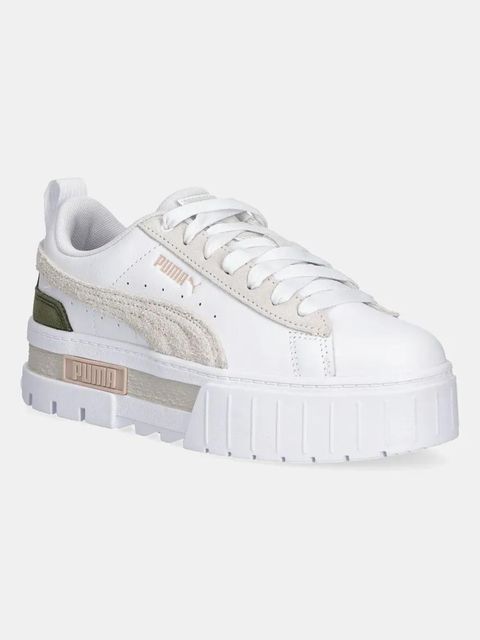 Puma sneakersy skórzane Mayze Mix Wns kolor biały - zdjęcie produktu nr 1