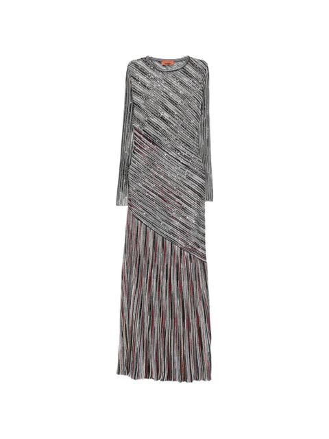 Missoni sequin-embellished striped maxi dress - Black - zdjęcie produktu nr 1