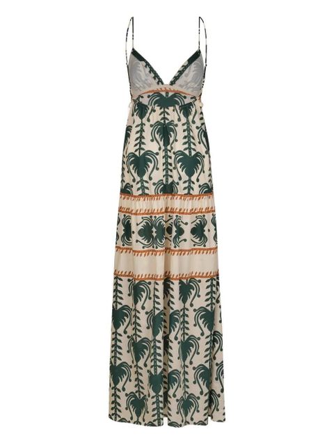 Johanna Ortiz Keeper printed dress - Neutrals - zdjęcie produktu nr 2