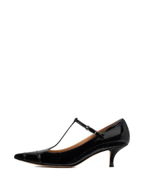 Maison Margiela T-strap pointed pumps - Black - zdjęcie produktu nr 1