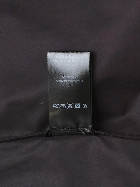 Simone Rocha rose-detail cropped shirt - Black