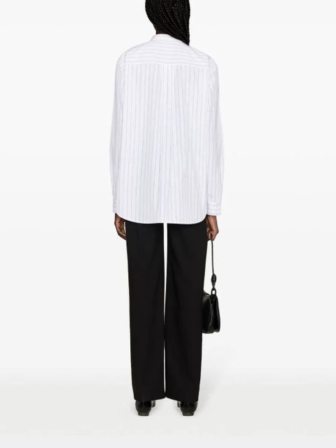 TOTEME Signature cotton shirt - White