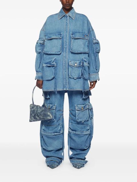 The Attico Fern jeans - Blue - zdjęcie produktu nr 2