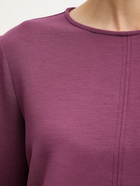 United Colors of Benetton bluza damska kolor fioletowy gładka 3QAFD10AU