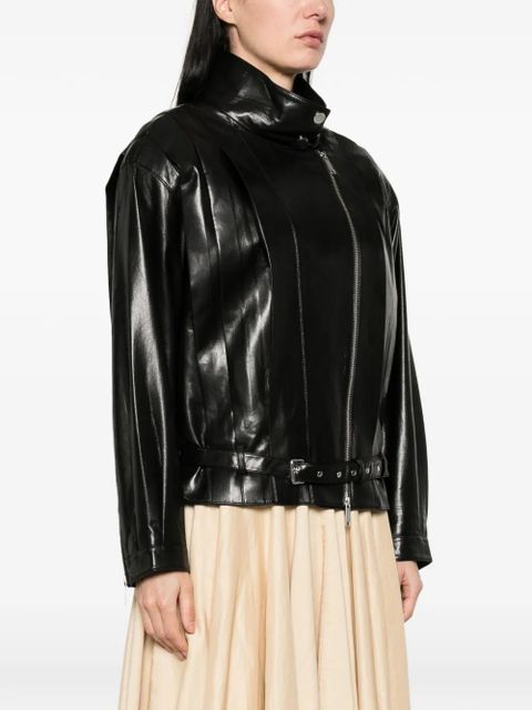 Self-Portrait buckle waist jacket - Black - zdjęcie produktu nr 2