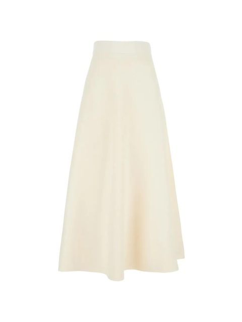 Max Mara Abbono A-line midi skirt - White - zdjęcie produktu nr 1