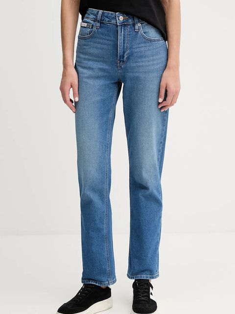 Calvin Klein Jeans jeansy damskie high waist LV047B913G - zdjęcie produktu nr 1