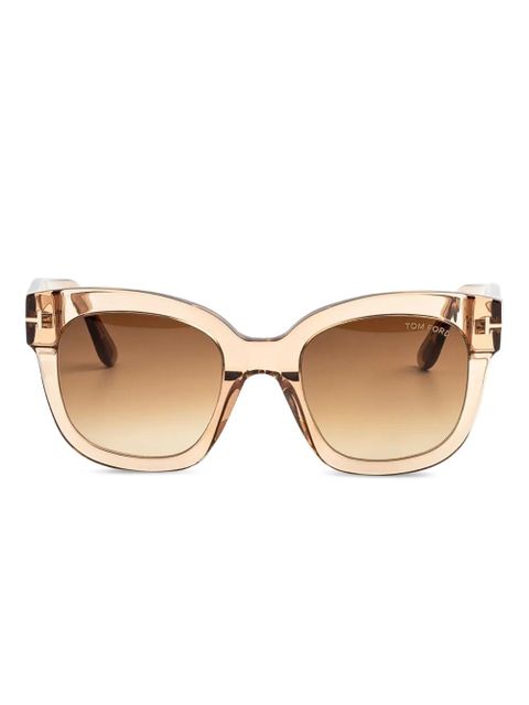 TOM FORD Eyewear Beatrix cat eye-frame sunglasses - Neutrals - zdjęcie produktu nr 1