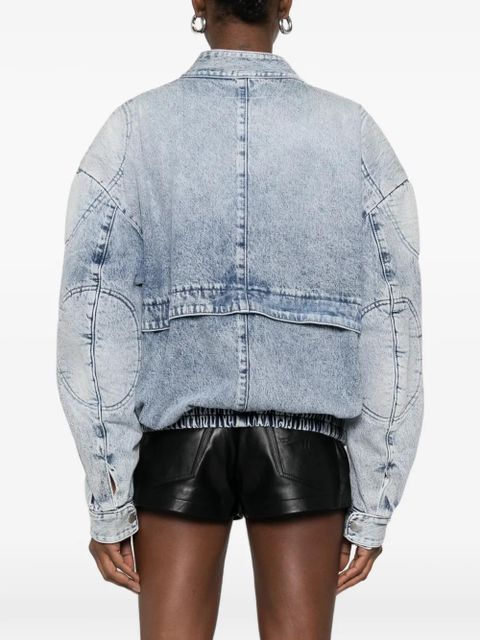 MM6 Maison Margiela pocket band jacket - Blue - zdjęcie produktu nr 2
