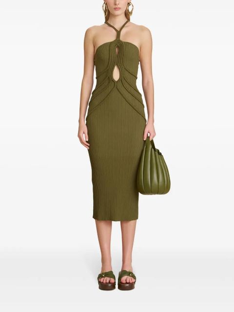 Cult Gaia Avery midi dress - Green