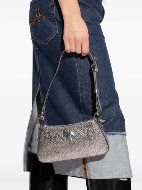 Vivienne Westwood Tasha textured shoulder bag - Silver - zdjęcie produktu nr 2