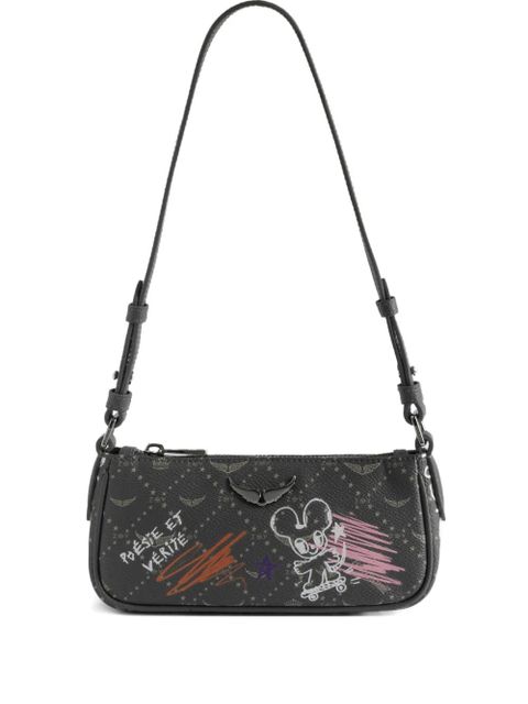 Zadig&Voltaire Z monogram graphic shoulder tag - Grey - zdjęcie produktu nr 1