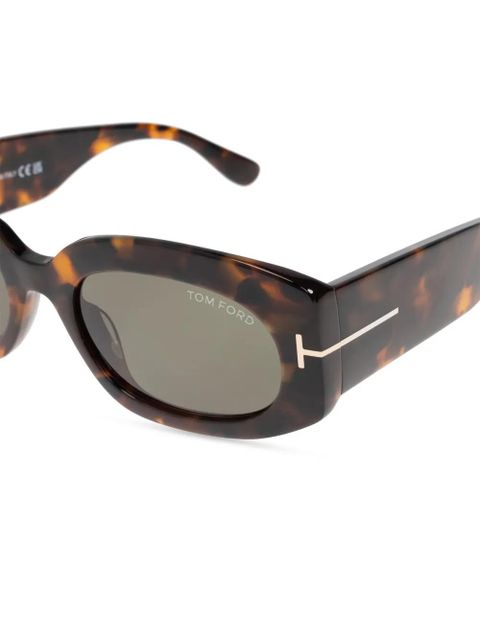 TOM FORD Eyewear Cielle sunglasses - Brown - zdjęcie produktu nr 2