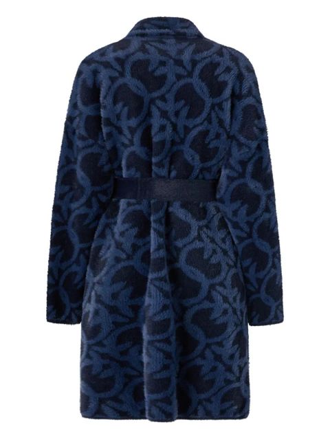 PINKO double-breasted belted-fastening coat - Blue - zdjęcie produktu nr 2