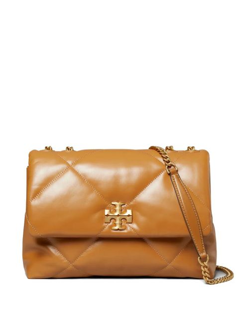 Tory Burch Kira diamond-quilted convertible shoulder bag - Brown - zdjęcie produktu nr 1