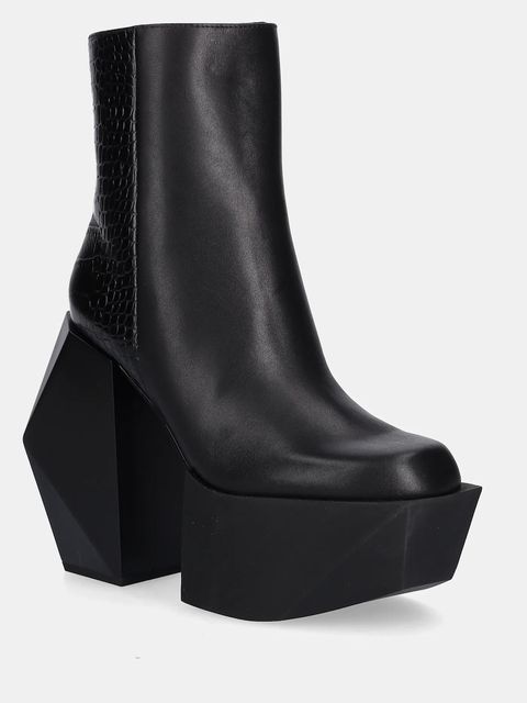 United Nude botki skórzane Stage Boot kolor czarny na słupku 1075384927 - zdjęcie produktu nr 1