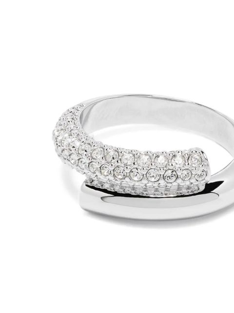 Swarovski Dextera crystal-embellished ring - Silver