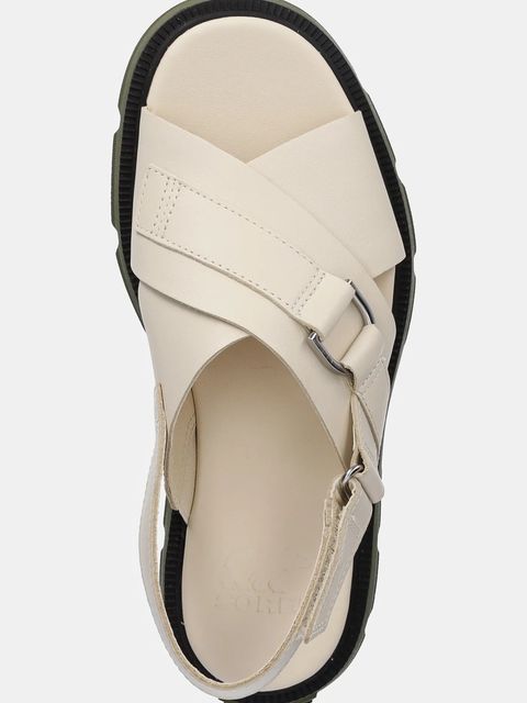 Sorel sandały skórzane REIN CB CRISSCROSS