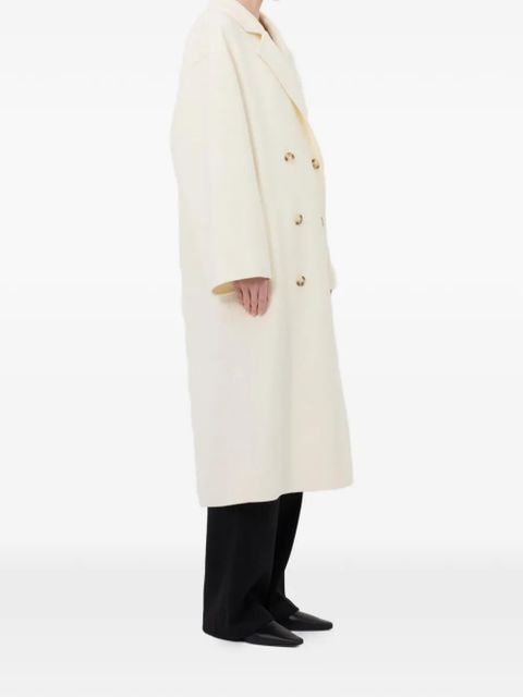 LouLou de Saison Borneo double-breasted coat - White - zdjęcie produktu nr 2