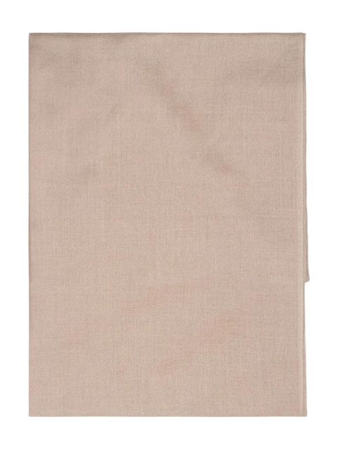 Weekend Max Mara embroidered-detail fringed-hem scarf - Neutrals - zdjęcie produktu nr 2